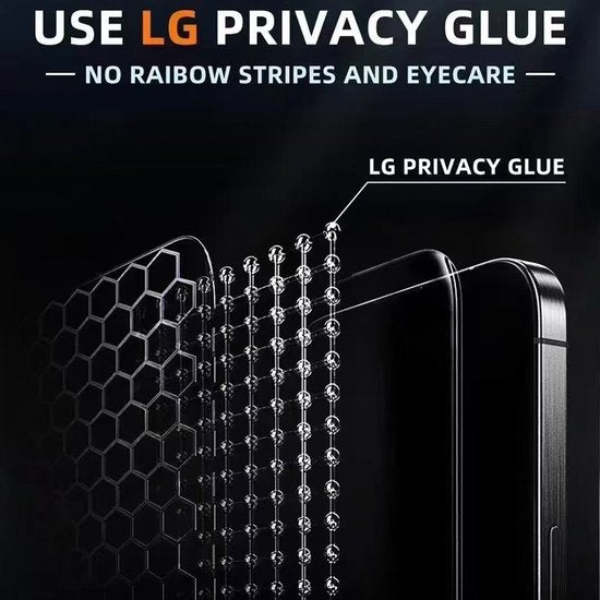 iPhone Air – Privacy Screenprotector – 9H Gehard Glas – 2-Pack-Ilumina Benelux
