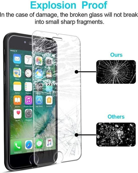 iPhone SE 2020/SE 2022/7/8 Screenprotector Gehard 9H – Anti-kras – 3-Pack-Ilumina Benelux