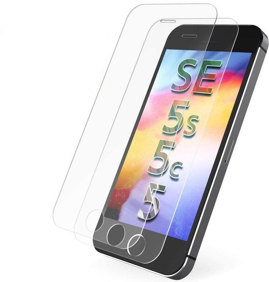 iPhone SE/5S/5C/5 Screenprotector Gehard 9H – Anti-kras – 2-Pack-Ilumina Benelux