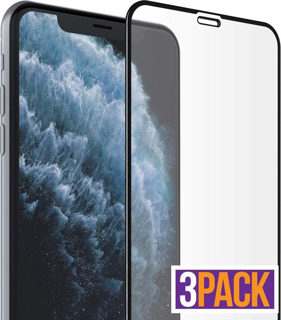 iPhone X / XS Screenprotector Gehard 9H – Anti-kras – 3-Pack-Ilumina Benelux