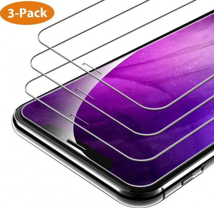 iPhone XR Screenprotector Gehard 9H – Anti-kras – 3-Pack-Ilumina Benelux