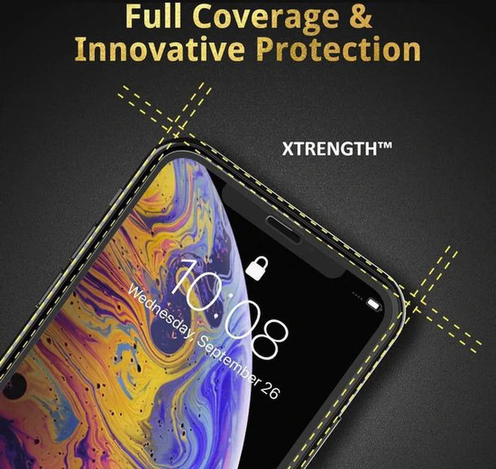 iPhone XS Max Screenprotector Gehard 9H – Anti-kras – 3-Pack-Ilumina Benelux