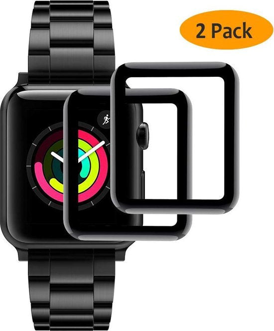 iWatch 38mm – Gehard Glas Screenprotector Full Cover-Ilumina Benelux