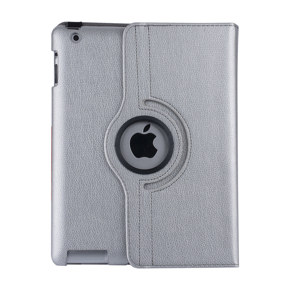 iPad 2/3/4 9.7 inch Hoesjes Multi-stand standfunctie – Grijs-Tablethoesjes-Ilumina Benelux