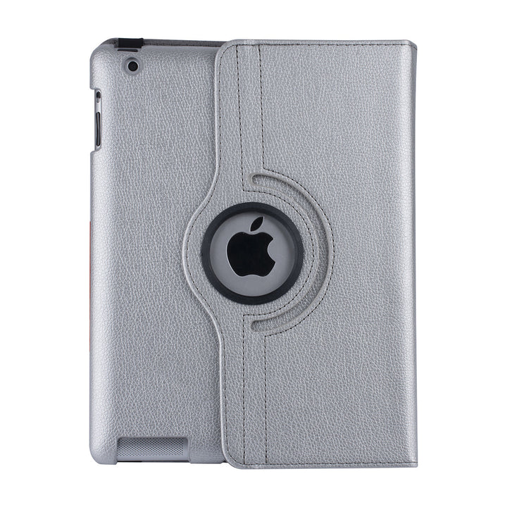 iPad 2/3/4 9.7 inch Hoesjes Multi-stand standfunctie – Grijs-Tablethoesjes-Ilumina Benelux