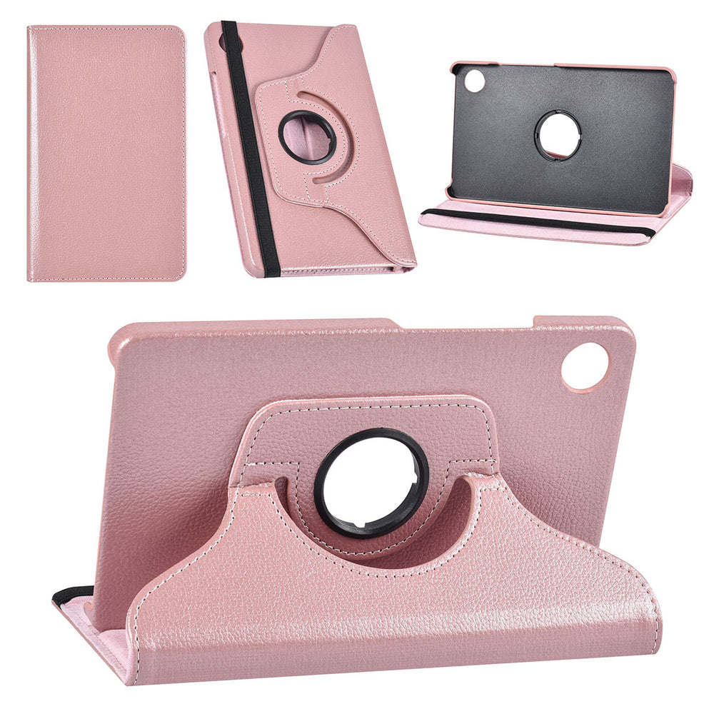Samsung Galaxy Tab A9 8.7 (2023) Hoesjes – 360° draaibaar – Roségoud-Tablethoesjes-Ilumina Benelux