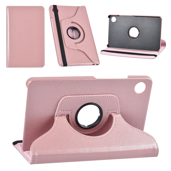 Samsung Galaxy Tab A9 8.7 (2023) Hoesjes – 360° draaibaar – Roségoud-Tablethoesjes-Ilumina Benelux