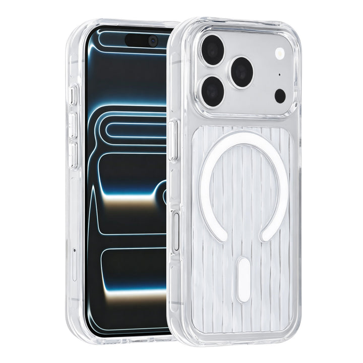TUNIQ iPhone 18 Pro MagSafe Hoesje met patroon - Transparant
