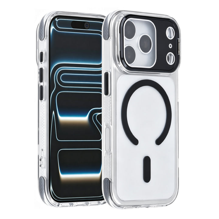 TUNIQ iPhone 18 Pro MagSafe Hoesje met camerastandaard - Zwart