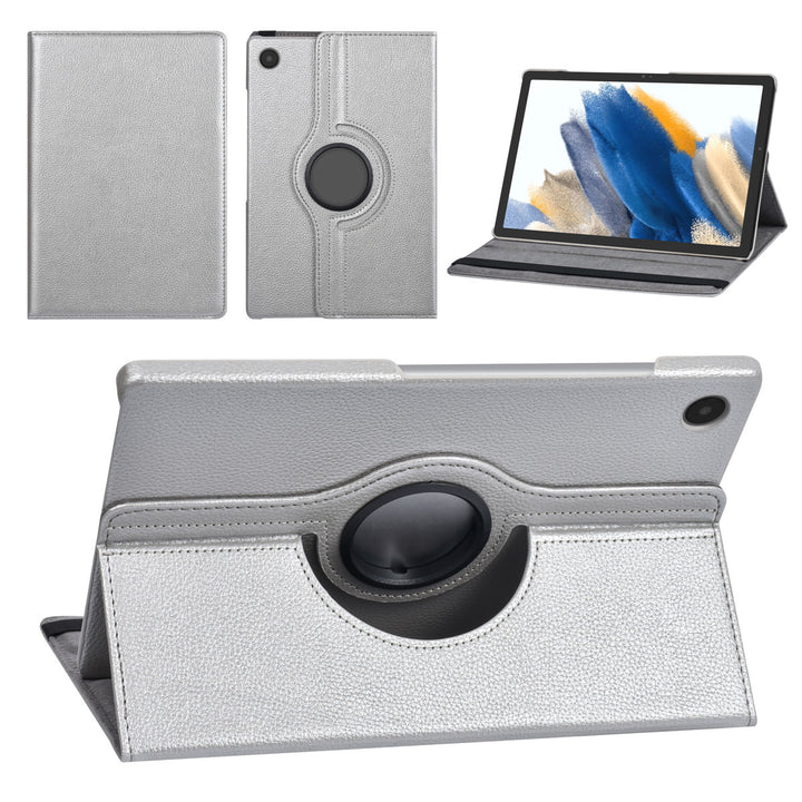 Samsung Galaxy Tab A8 10.5 (2021/2022) Hoesjes Multi-stand – Zilver-Tablethoesjes-Ilumina Benelux