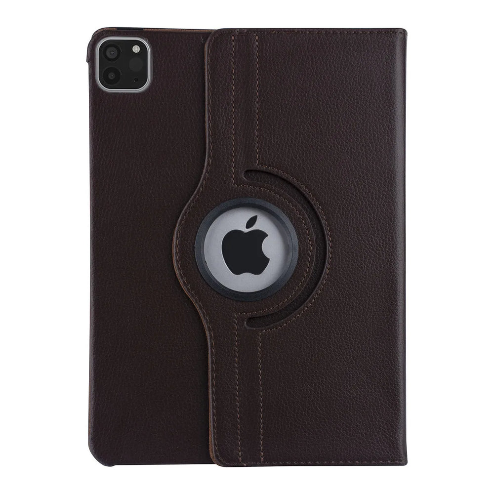 iPad Pro 11 2020/2021/2022 360° Draaibare Hoesje – Bruin-Tablethoesjes-Ilumina Benelux