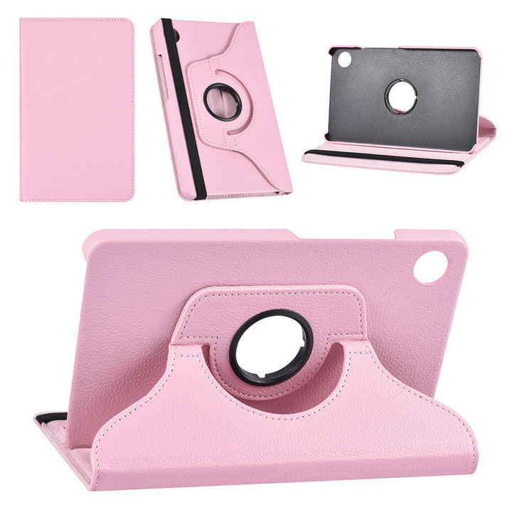 Samsung Galaxy Tab A9 8.7 2023 & Tab A11 Hoesjes – 360° draaibaar – Lichtroze-Tablethoesjes-Ilumina Benelux