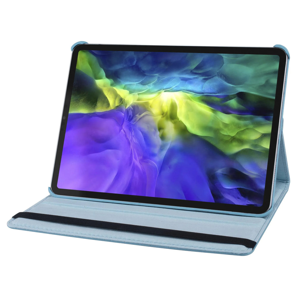 Tablethoes iPad Pro 11 inch 2020-2022 – 360° Draaibare Hoesje - Lichtblauw-Tablethoesjes-Ilumina Benelux