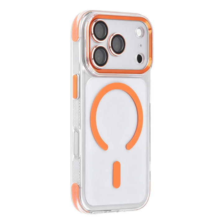 TUNIQ iPhone 18 Pro Airbag MagSafe Hoesje van TPU en PC - Oranje