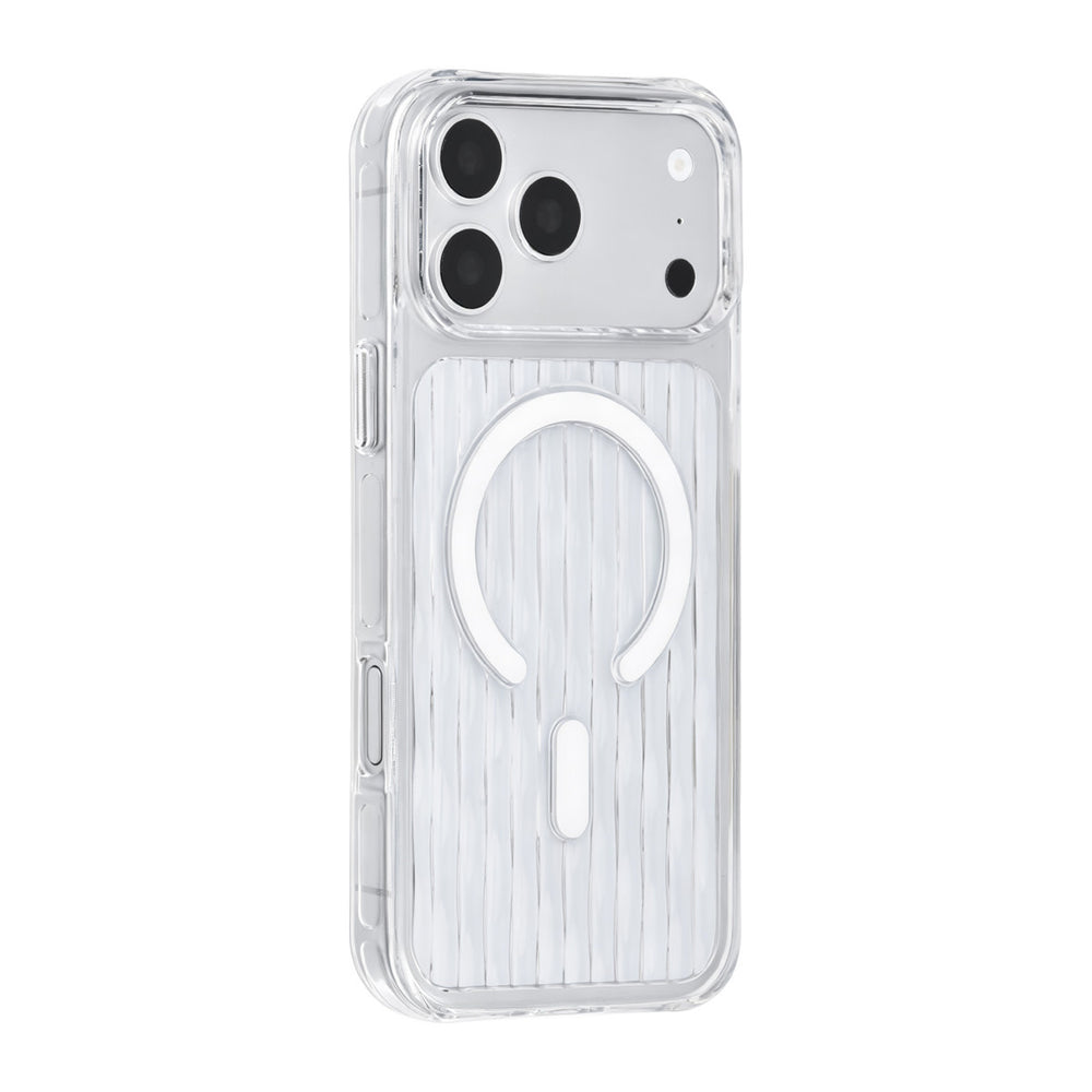 TUNIQ iPhone 18 Pro Max MagSafe Hoesje met patroon - Transparant