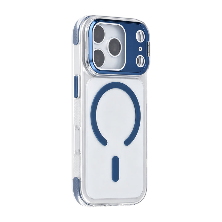 TUNIQ iPhone 18 Pro MagSafe Hoesje met camerastandaard - Donkerblauw