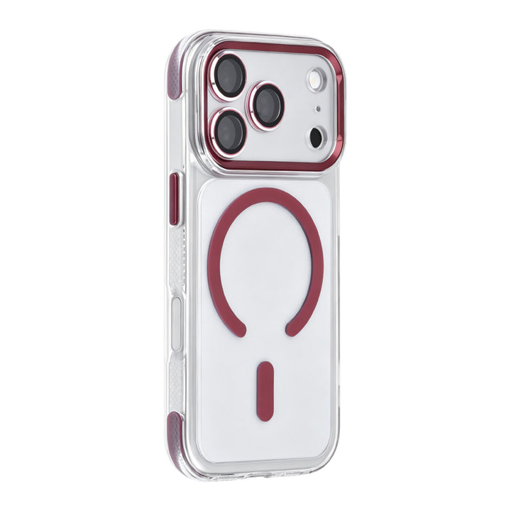 TUNIQ iPhone 18 Pro Airbag MagSafe Hoesje van TPU en PC - Bordeaux