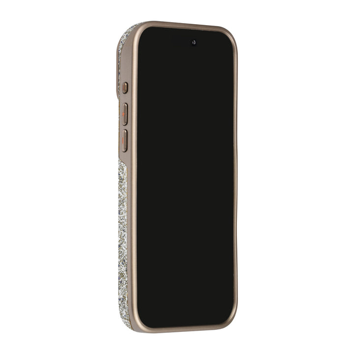 TUNIQ telefoonhoesje, van voren op een telefoon