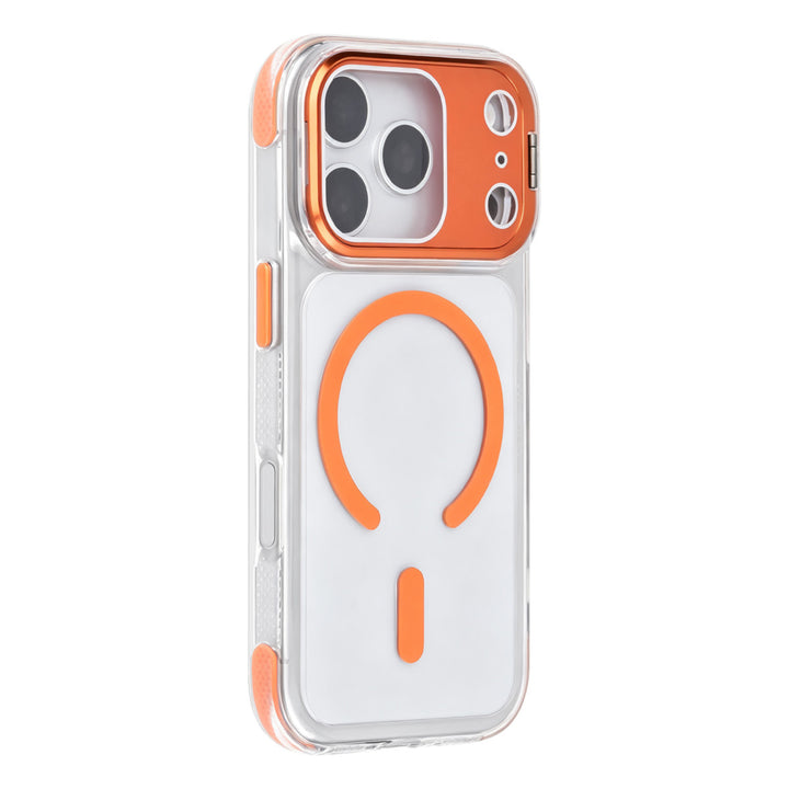 TUNIQ iPhone 18 Pro MagSafe Hoesje met camerastandaard - Oranje