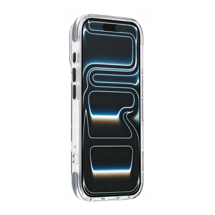 TUNIQ iPhone 18 Pro Airbag MagSafe Hoesje van TPU en PC - Zwart