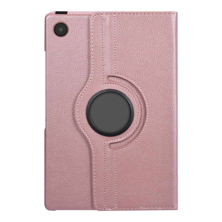 Samsung Galaxy Tab A8 2021 – Multi Stand Case Hoesjes – 360° draaibaar – Roségoud-Tablethoesjes-Ilumina Benelux