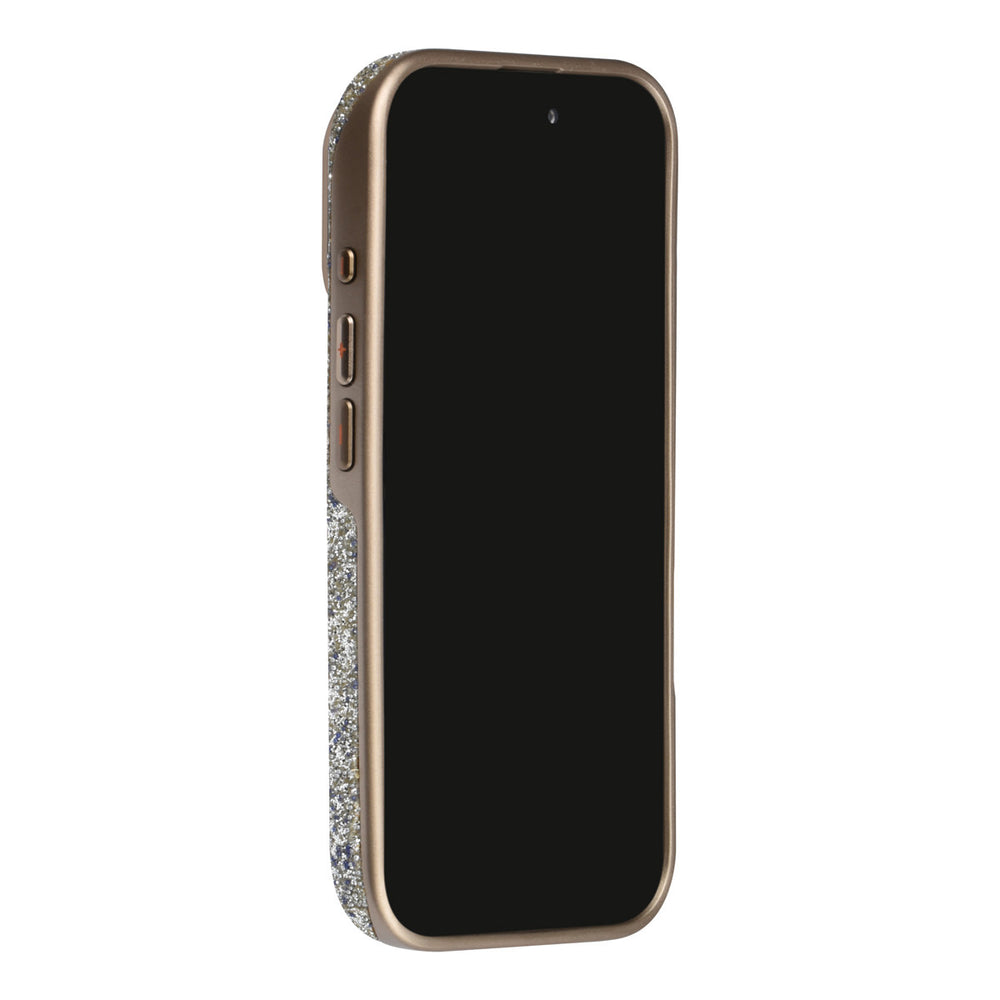TUNIQ telefoonhoesje, van voren op een telefoon