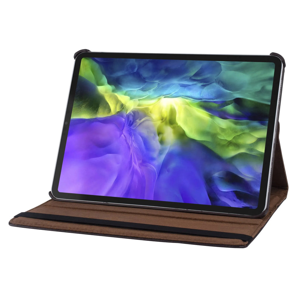 iPad Pro 11 2020/2021/2022 360° Draaibare Hoesje – Bruin-Tablethoesjes-Ilumina Benelux