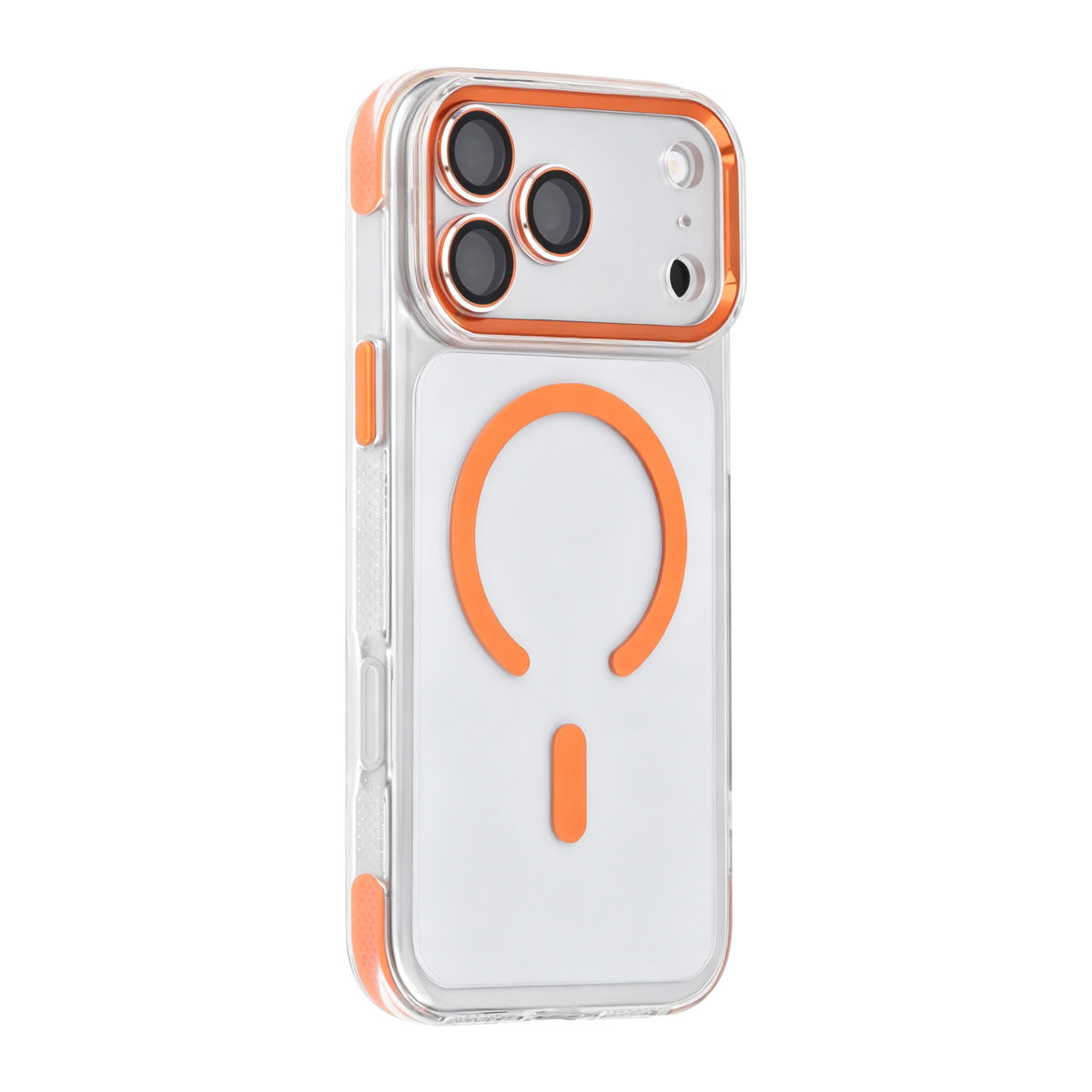 TUNIQ iPhone 18 Pro Max Airbag MagSafe Hoesje van TPU en PC - Oranje