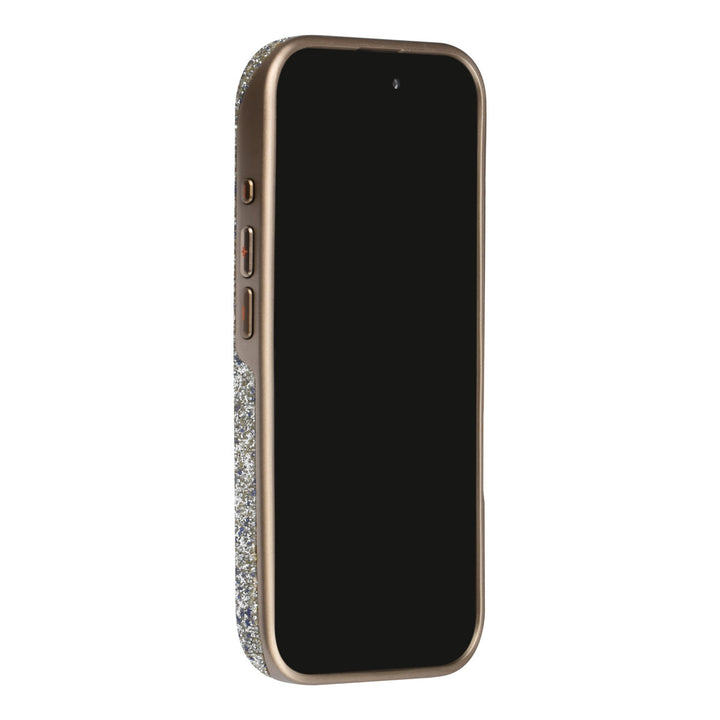 TUNIQ telefoonhoesje, van voren op een telefoon