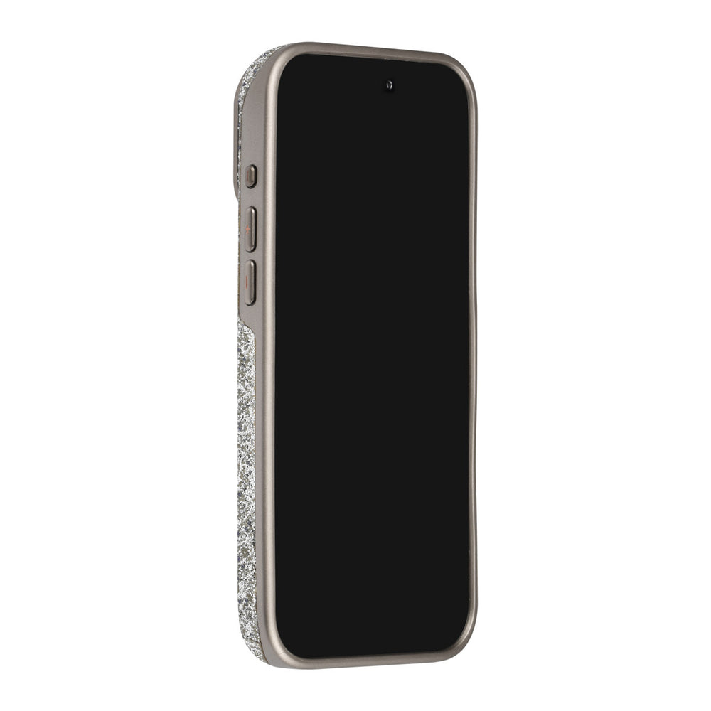 TUNIQ telefoonhoesje, van voren op een telefoon
