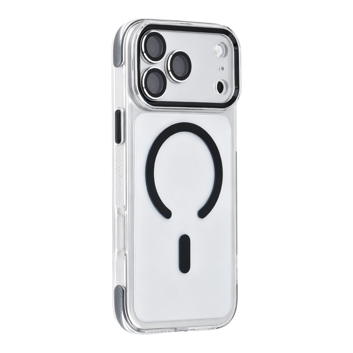 TUNIQ iPhone 18 Pro Max Airbag MagSafe Hoesje van TPU en PC - Zwart