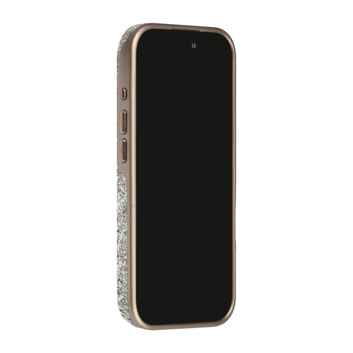 TUNIQ telefoonhoesje, van voren op een telefoon