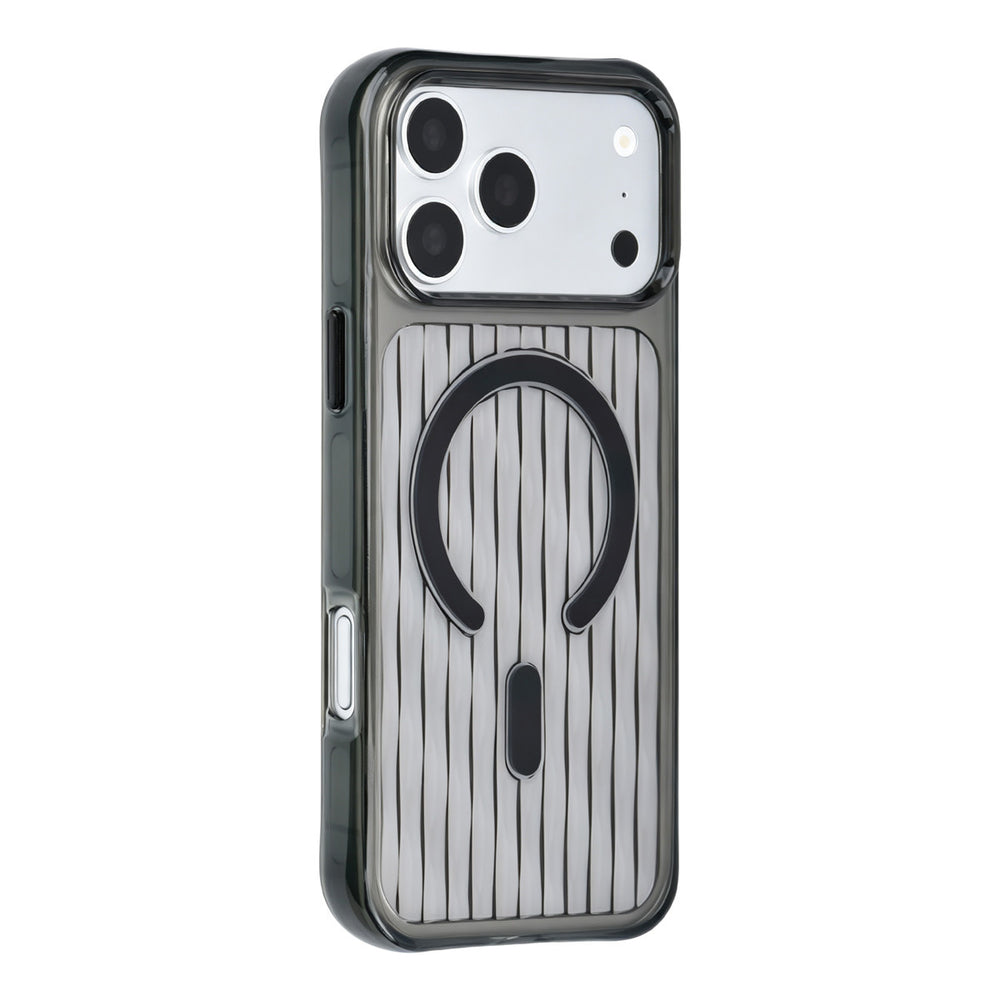 TUNIQ iPhone 18 Pro Max MagSafe Hoesje met patroon - Zwart