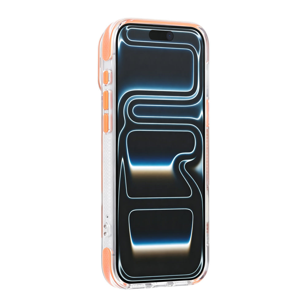 TUNIQ iPhone 18 Pro Max Airbag MagSafe Hoesje van TPU en PC - Oranje
