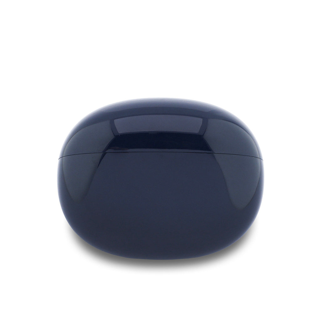 Achterkant van donkerblauwe BMW oplaadcase