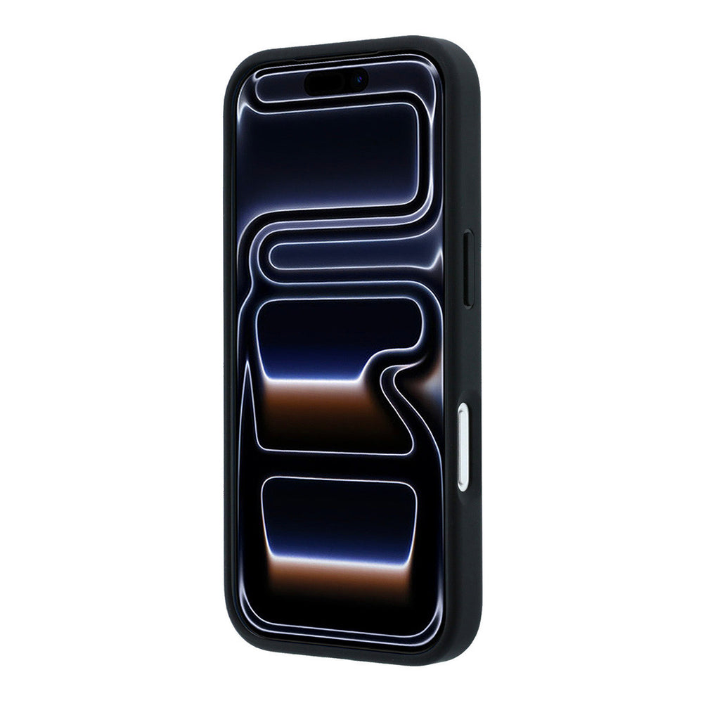 Blauw BMW telefoonhoesje van voren op een telefoon