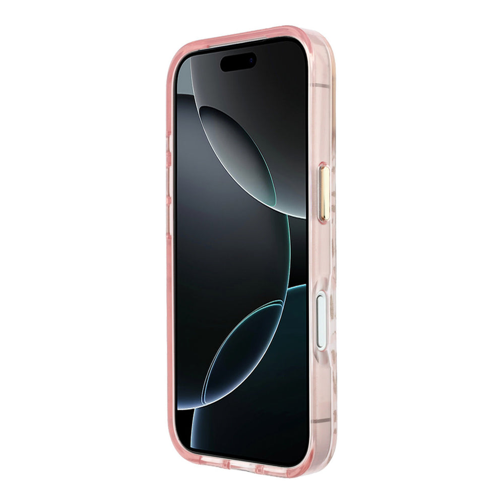 Guess telefoonhoesje, van voren op een telefoon