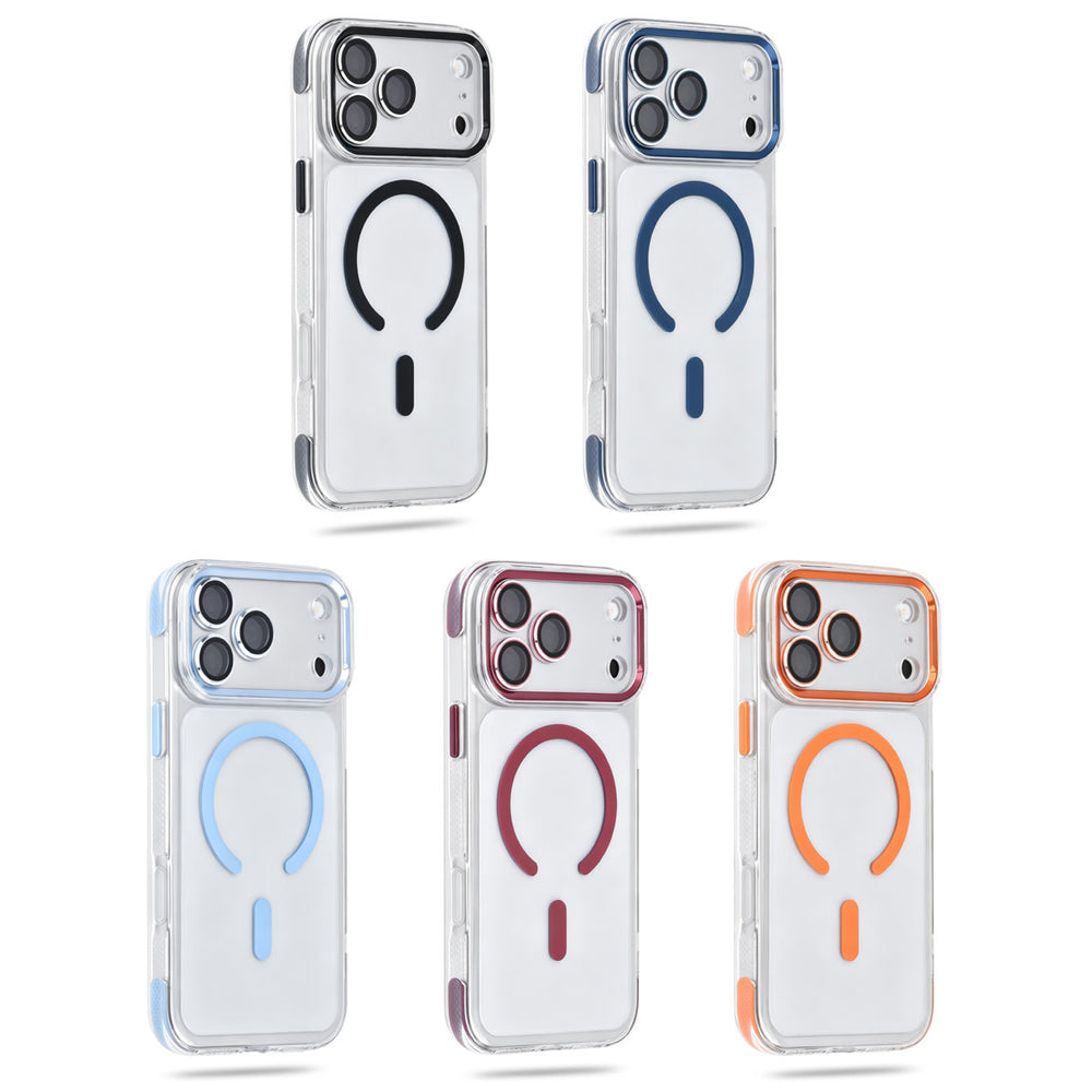 TUNIQ iPhone 18 Pro Max Airbag MagSafe Hoesje van TPU en PC - Zwart