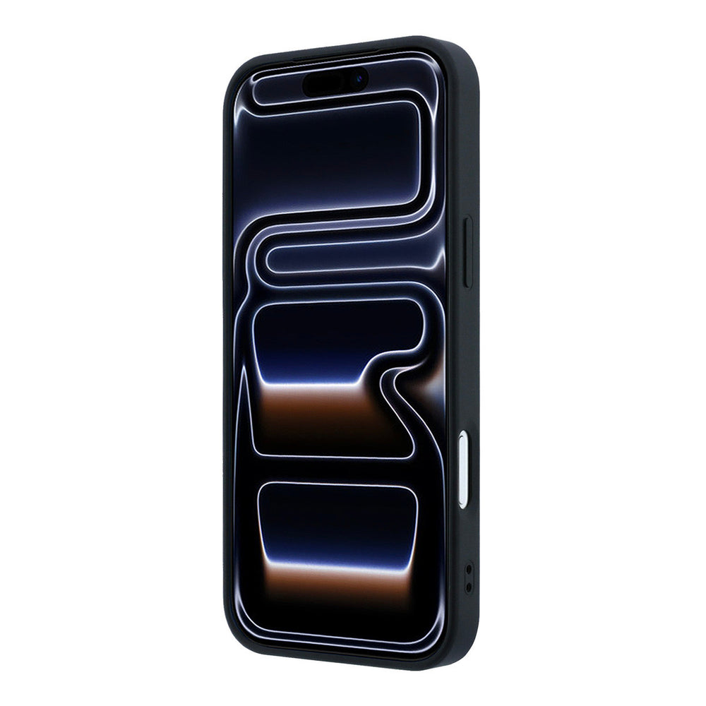 Blauw BMW telefoonhoesje van voren op een telefoon