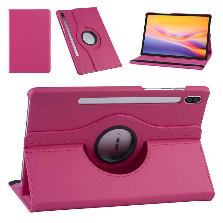 Samsung Galaxy Tab S6 10.5 inch 2019 T860 Hoesjes – Hot Pink-Tablethoesjes-Ilumina Benelux