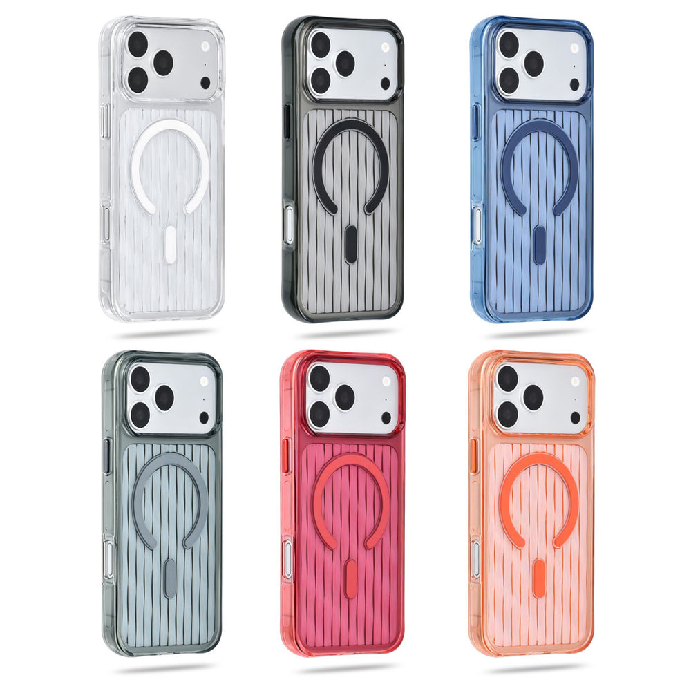 TUNIQ iPhone 18 Pro Max MagSafe Hoesje met patroon - Oranje