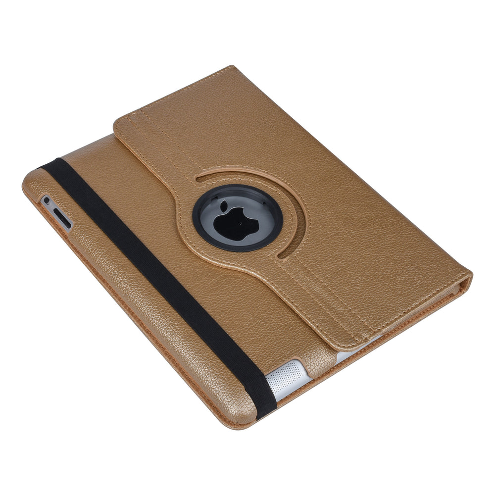 iPad 2/3/4 9.7 inch Hoesjes Multi-stand – Goud-Tablethoesjes-Ilumina Benelux