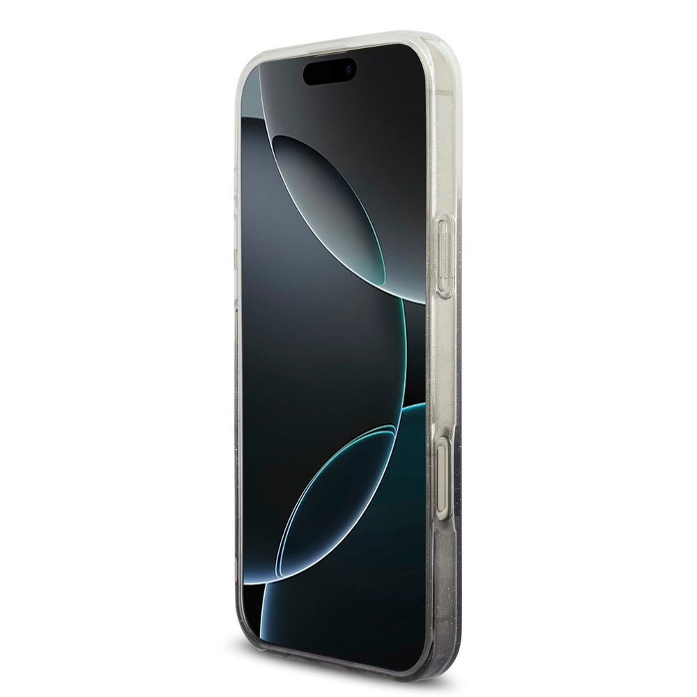 Guess telefoonhoesje, van voren op een telefoon