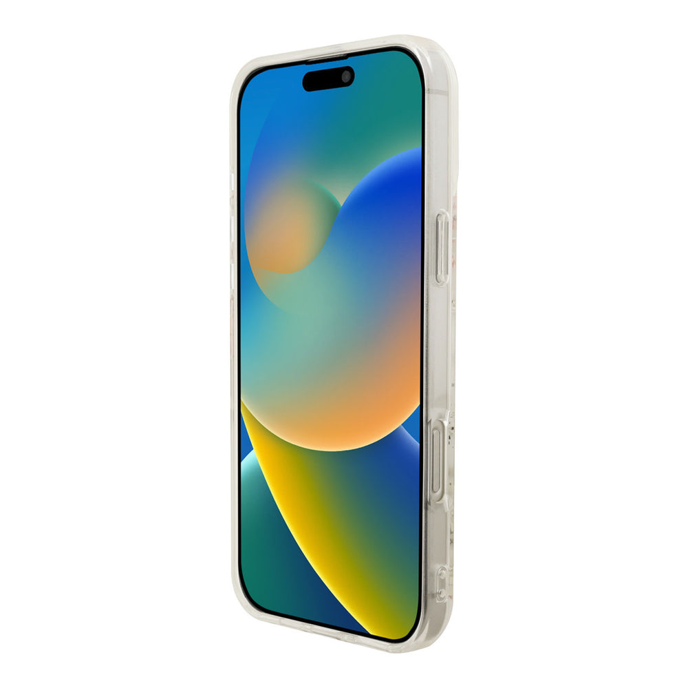 Guess telefoonhoesje, van voren op een telefoon