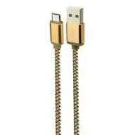 LDNIO LS31 USB-A naar Lightning Kabel – 3 Meter – 2.1A Fast Charging Nylon Kabel – Goud-Ilumina Benelux