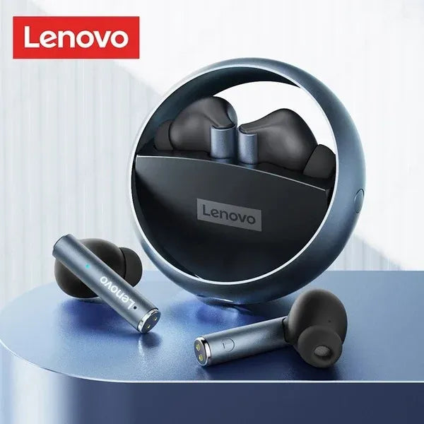 Lenovo ThinkPlus Live Pods LP60 – Draadloze Bluetooth Oordopjes – BT 5.0 – TWS Stereo Earbuds – Zwart-Ilumina Benelux