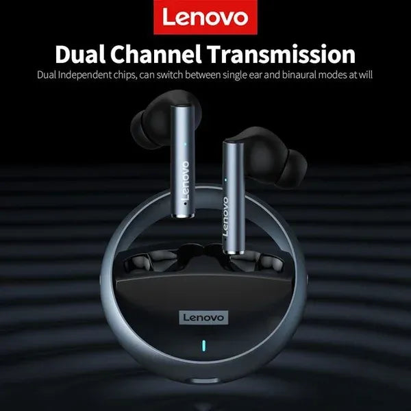 Lenovo ThinkPlus Live Pods LP60 – Draadloze Bluetooth Oordopjes – BT 5.0 – TWS Stereo Earbuds – Zwart-Ilumina Benelux