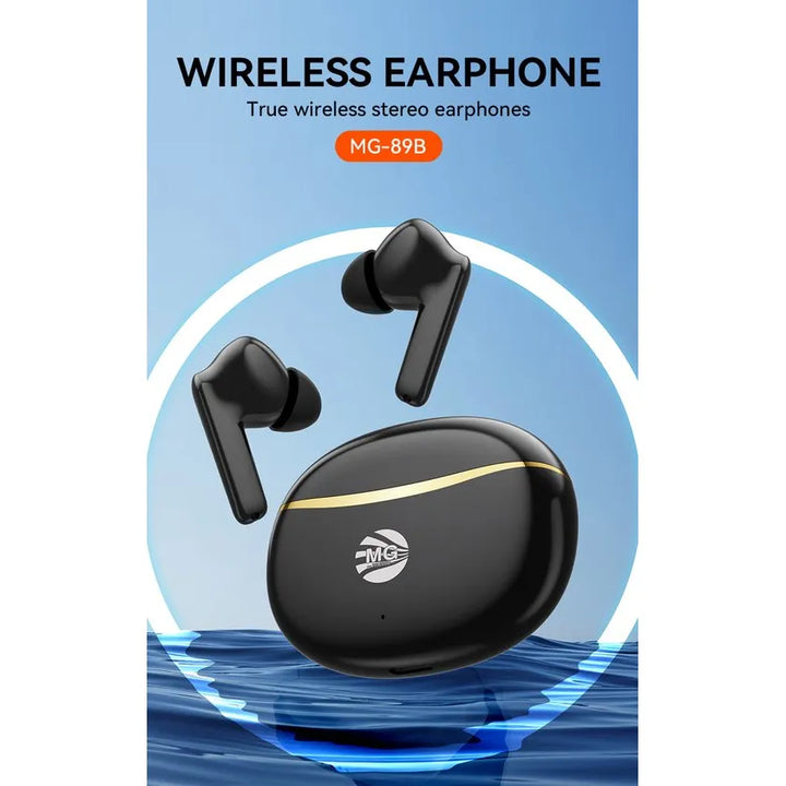 TWS Draadloze Bluetooth Oordopjes – Bluetooth 5.3 – Extra Bass – Zwart-Ilumina Benelux
