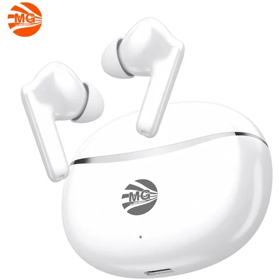 TWS Draadloze Bluetooth Oordopjes – Bluetooth 5.3 – Extra Bass – Wit-Ilumina Benelux