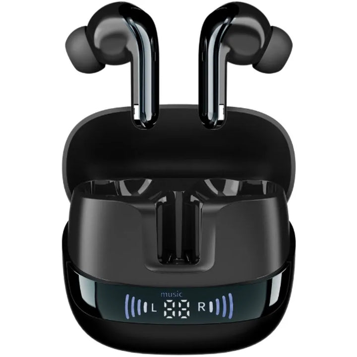 Draadloze Bluetooth Oordopjes met ENC – LED Display – True Wireless Earbuds – Zwart-Ilumina Benelux